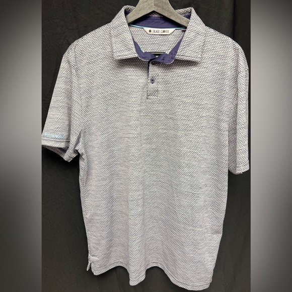 Black Clover Other - Black‎ Clover- Men's Gray Polo Shirt, Size: Large, Live Lucky